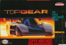 Cartucho Top Gear Super Nintendo Snes Jogo Game Corrida Fita
